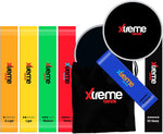 Xtreme Bands Core Exercise Sliders & Resistance Band Set